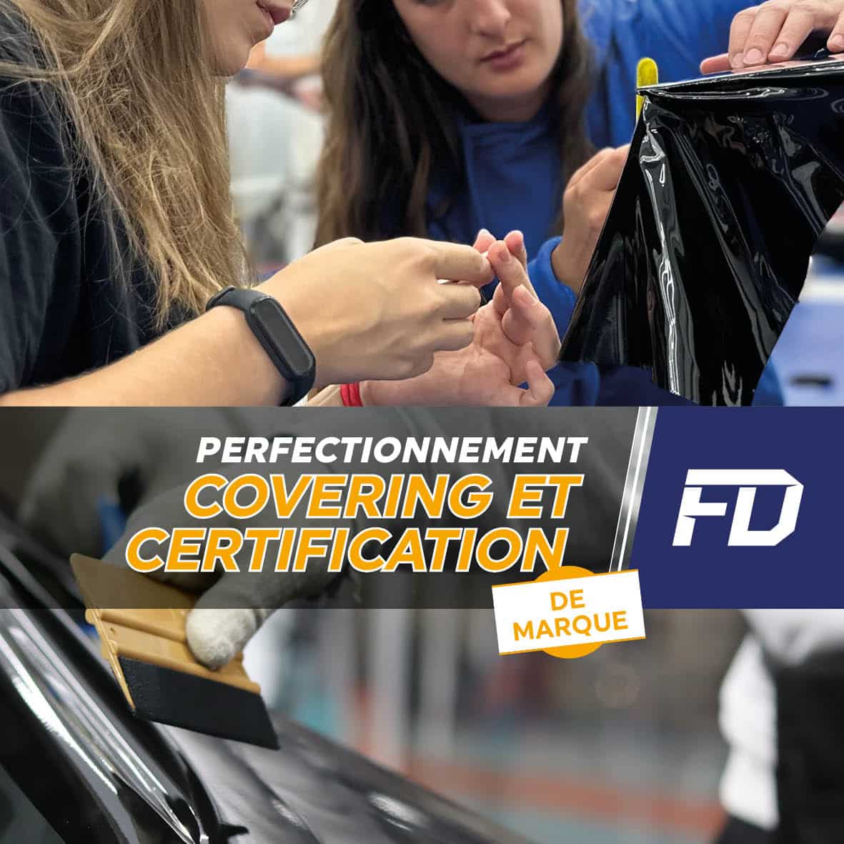 formation covering automobile Luxembourg – apprendre à poser un covering professionnel en 3 jours