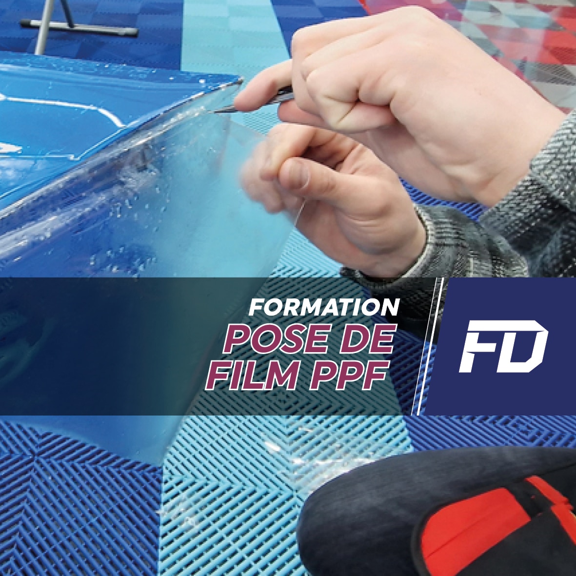 Technicien en pose de film PPF formé au Luxembourg en 2 jours